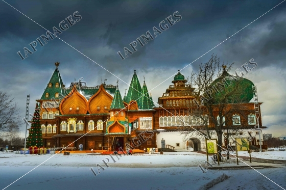 wooden palace