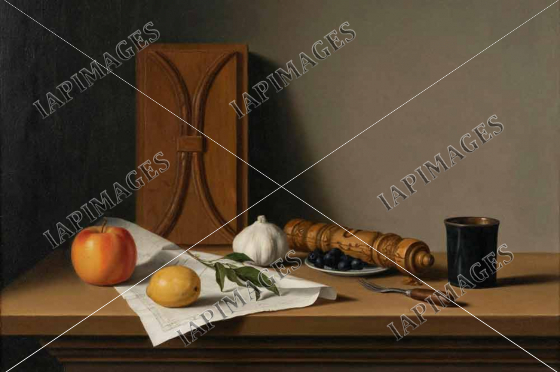 Still life with a book