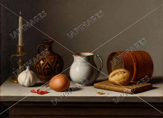 Still life with jugs