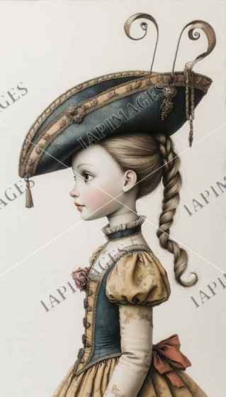 The girl with the scythe